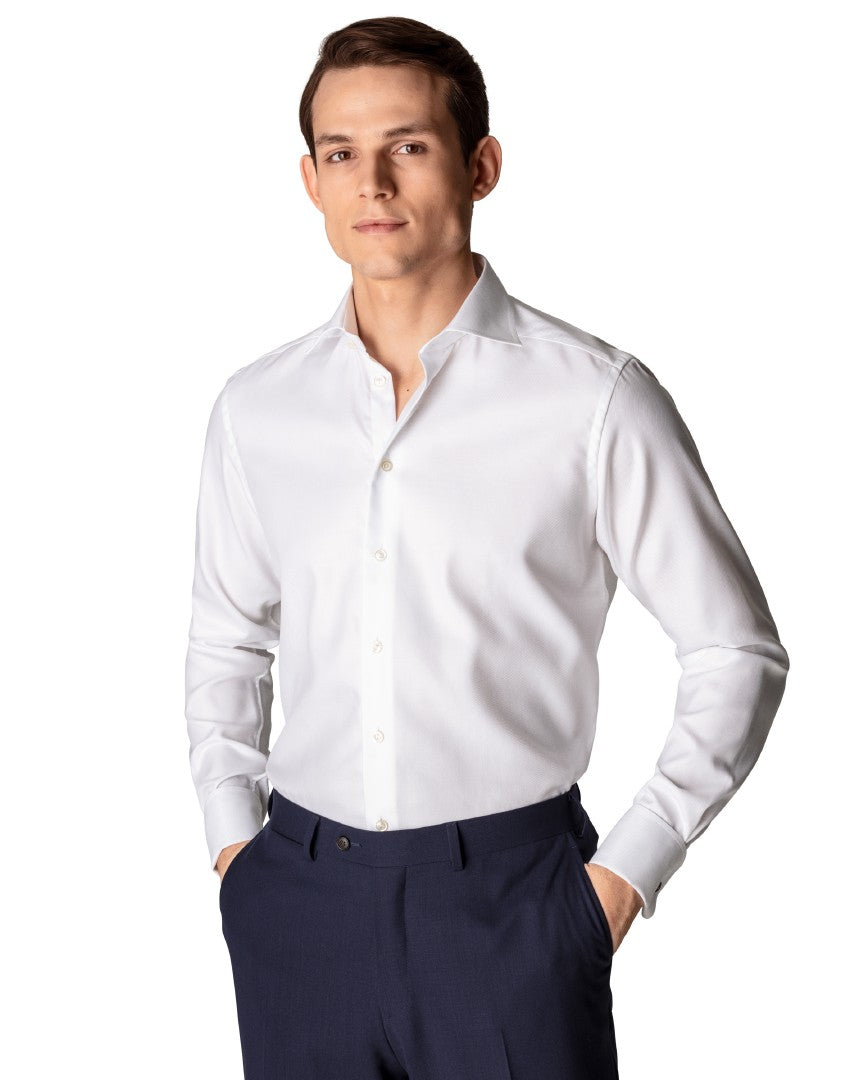 Eton "Dobbelt Manchet" Slim fit Skjorte